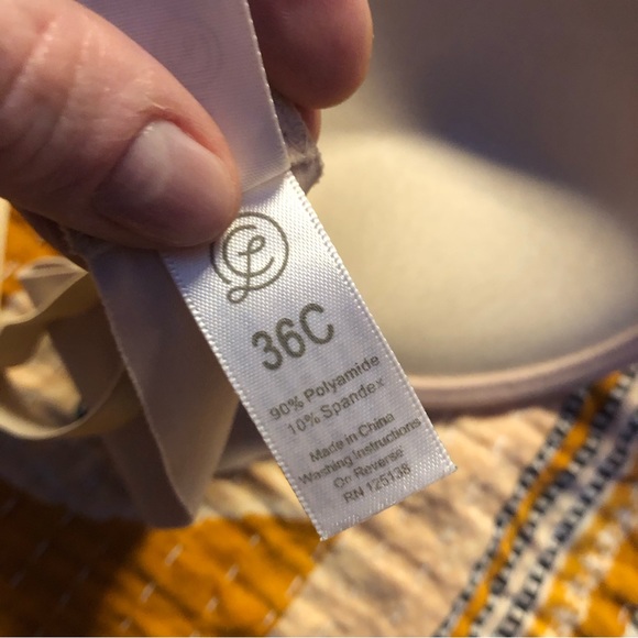 36C Tan Padded Chinese Laundry Bra! - Picture 6 of 9